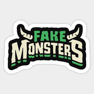 Fake Monsters Logo 2 Sticker